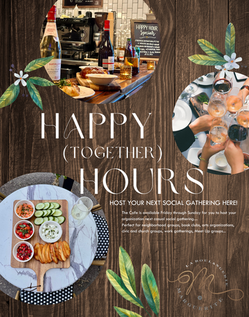 Happy (Together) Hour! Event Booking