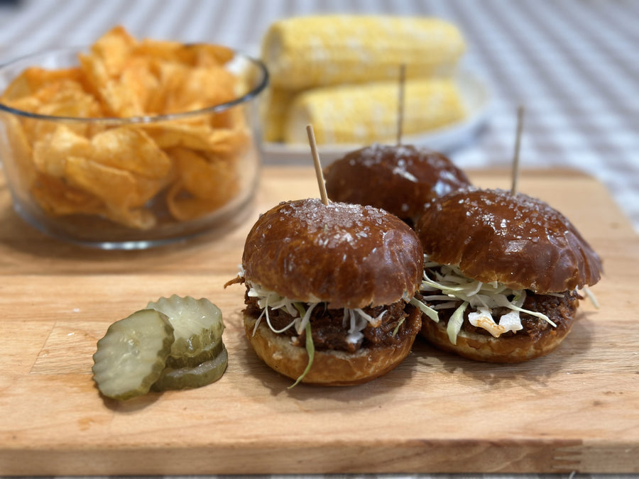 Pretzel Bun Sliders 1/2 dozen